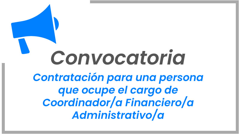 Coordinador/a Financiero/a Y Administrativo/a ASB – Oficina Regional Latinoamérica